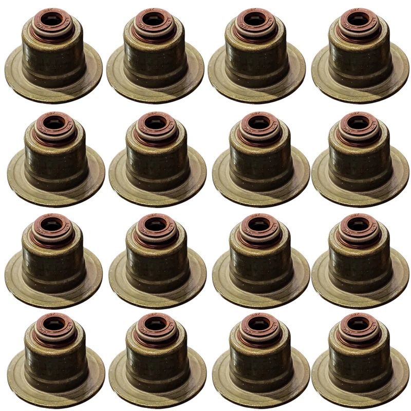 کاسه نمد ساق سوپاپ سمند EF7 الدورا بسته 16 عددی